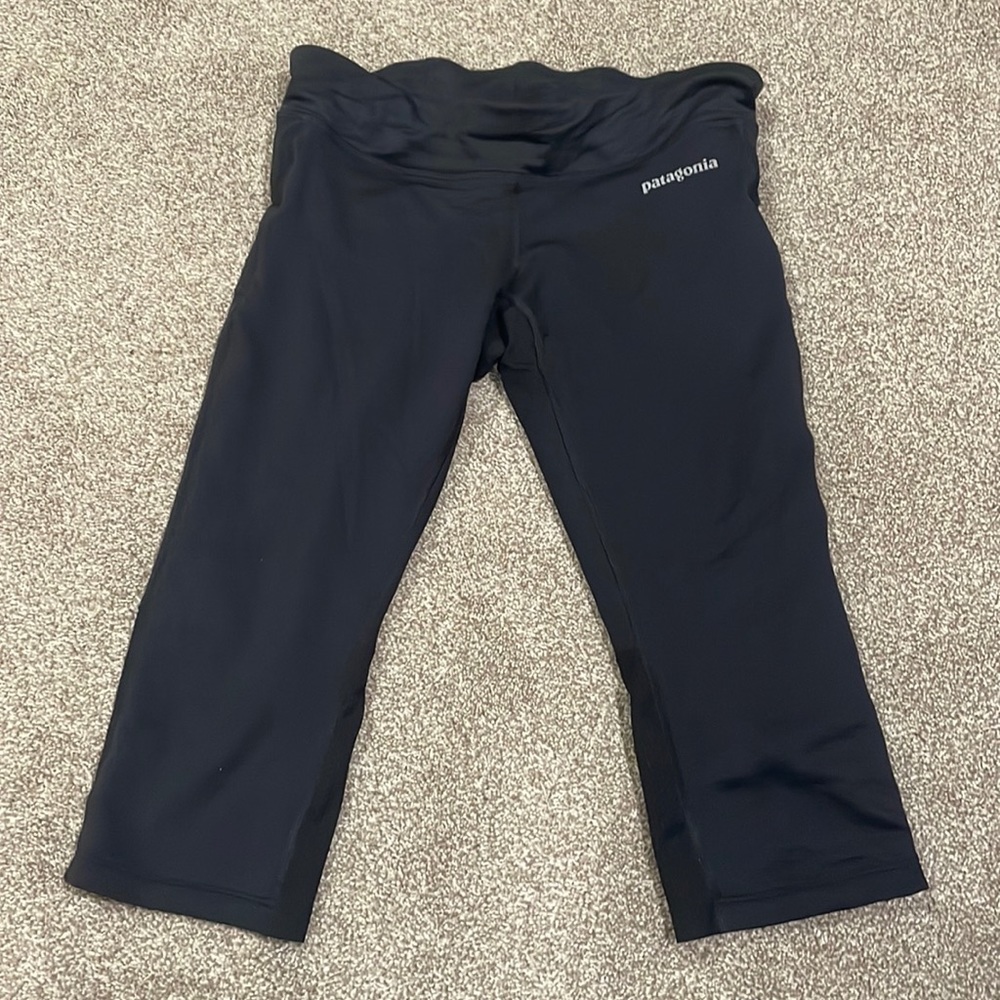 Patagonia Athletic Biker Shorts Black Small